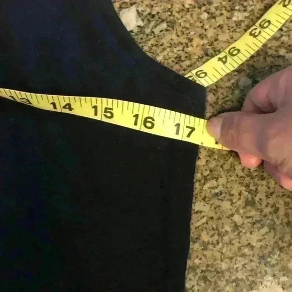 LOFT Black racer back sleeveless black cotton top Women Small - Picture 5 of 10